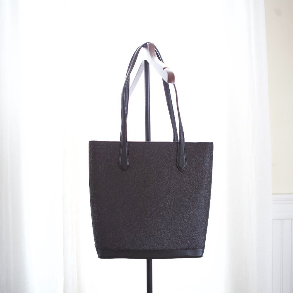 Kate Spade New York Jana Shimmery Black Tote Bag - Picture 9 of 15